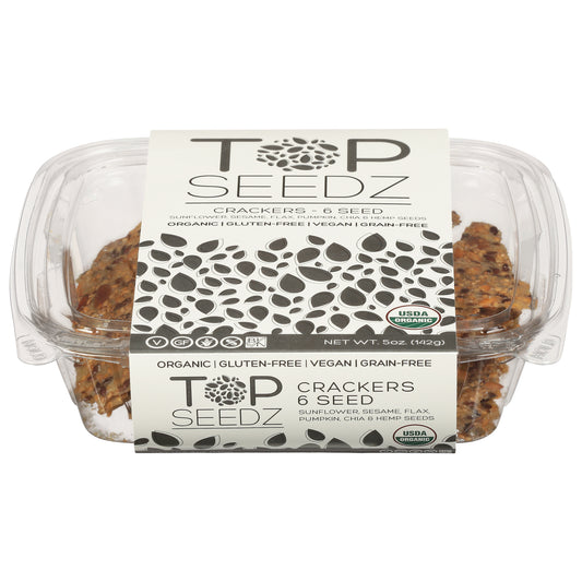 Top Seedz 6 Seed Crackers 5 oz
