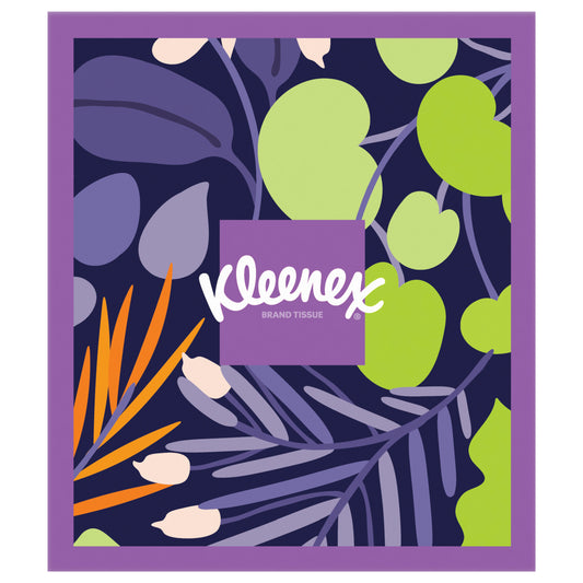Kleenex Ultra Soft Facial Tissues, 1 Cube Box, 60 Tissues per Box, 3-Ply