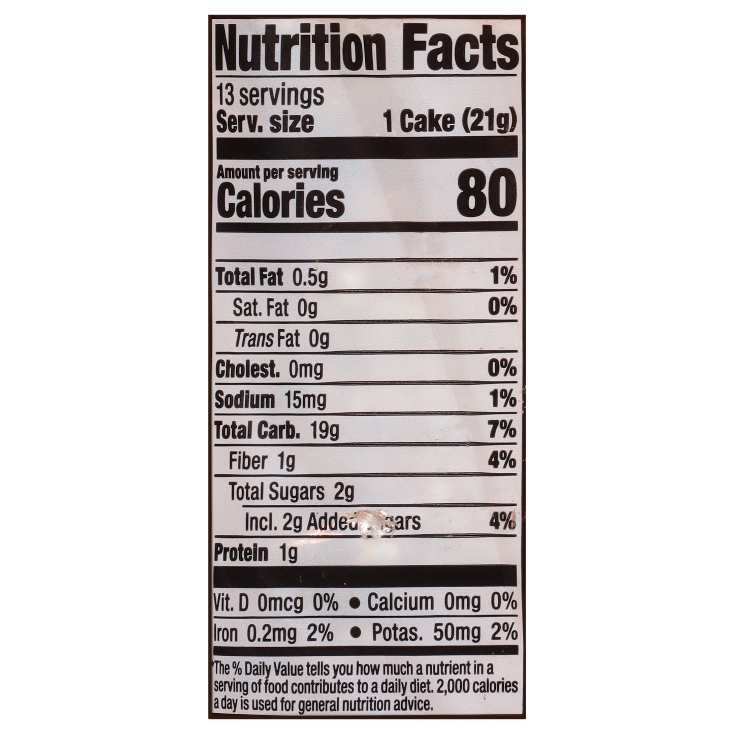 Lundberg Family Farms Organic Honey Nut Brown Rice Cakes 9.6 oz