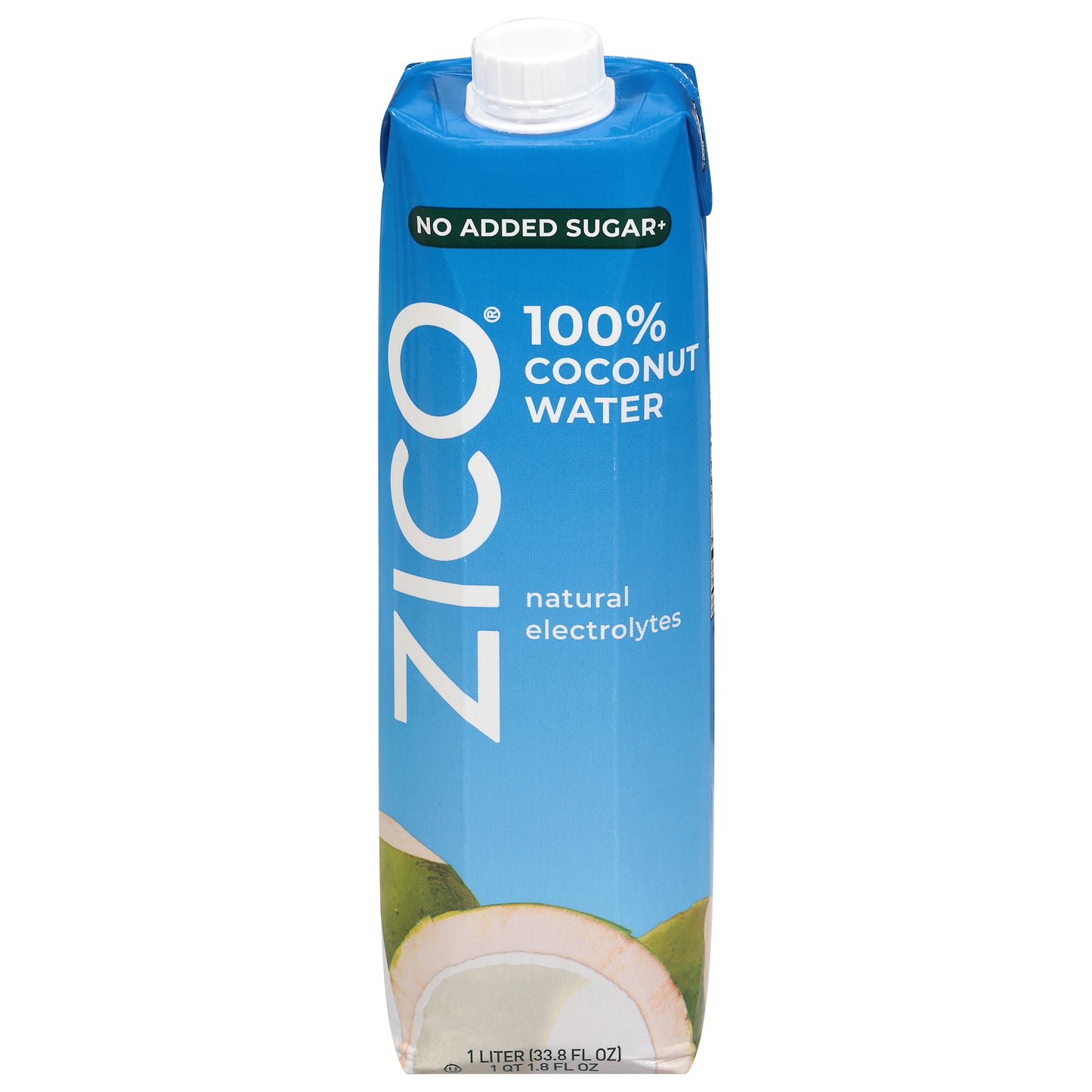 Zico No Added Sugar 100% Coconut Water 33.8 fl oz