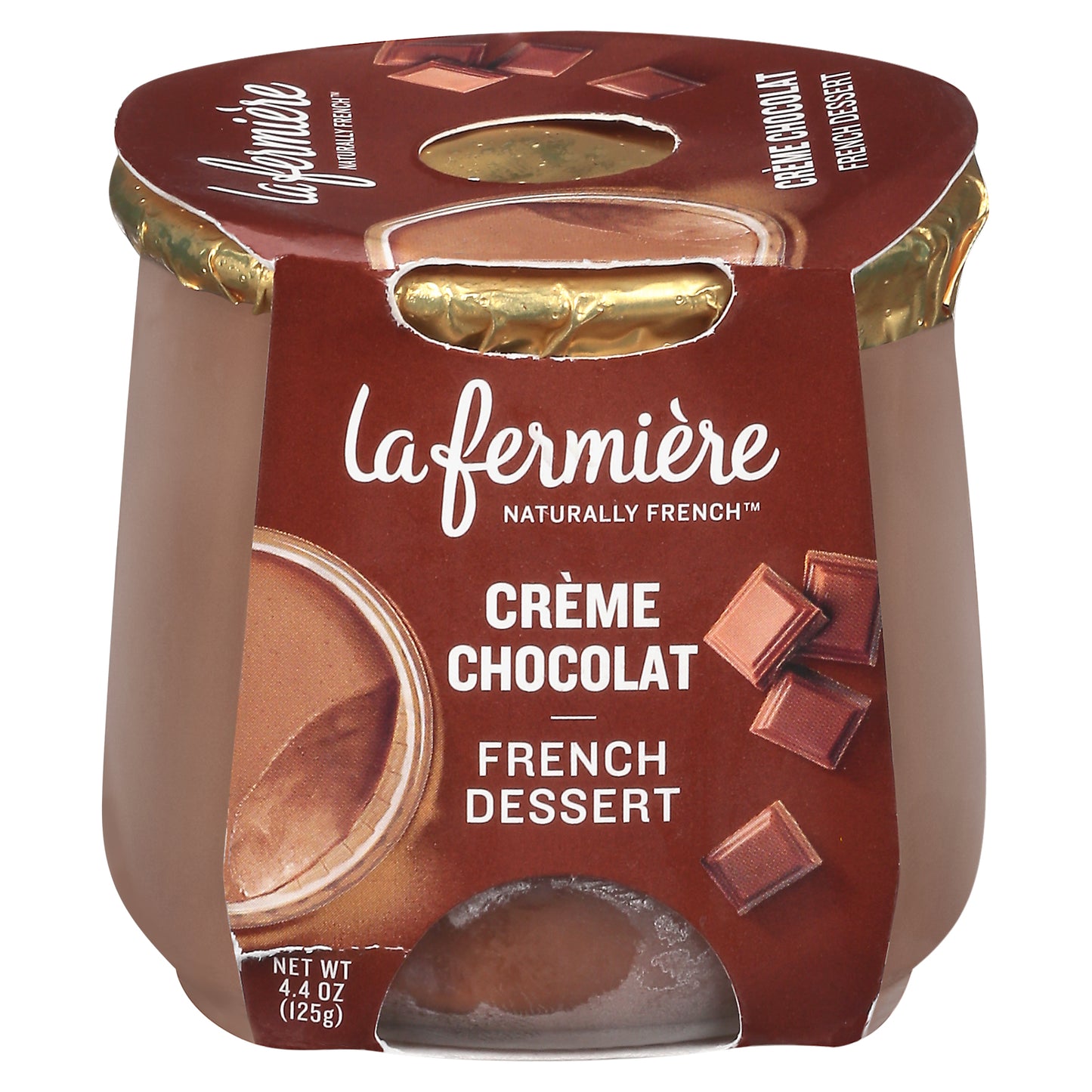 La Fermiere Creme Chocolat French Dessert 4.4 oz