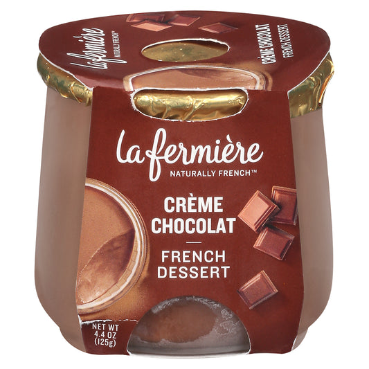 La Fermiere Creme Chocolat French Dessert 4.4 oz