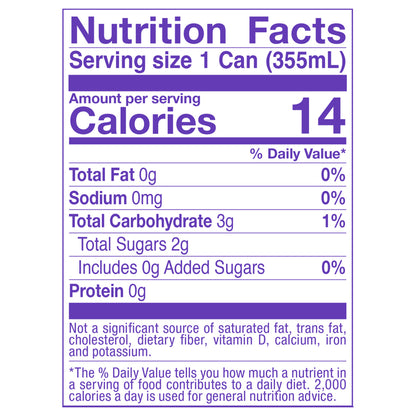 12 oz. Grapeade Sparkling Water 8pk