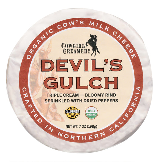 Cowgirl Creamery Organic Cow's Milk Devil's Gulch Cheese 1 ea
