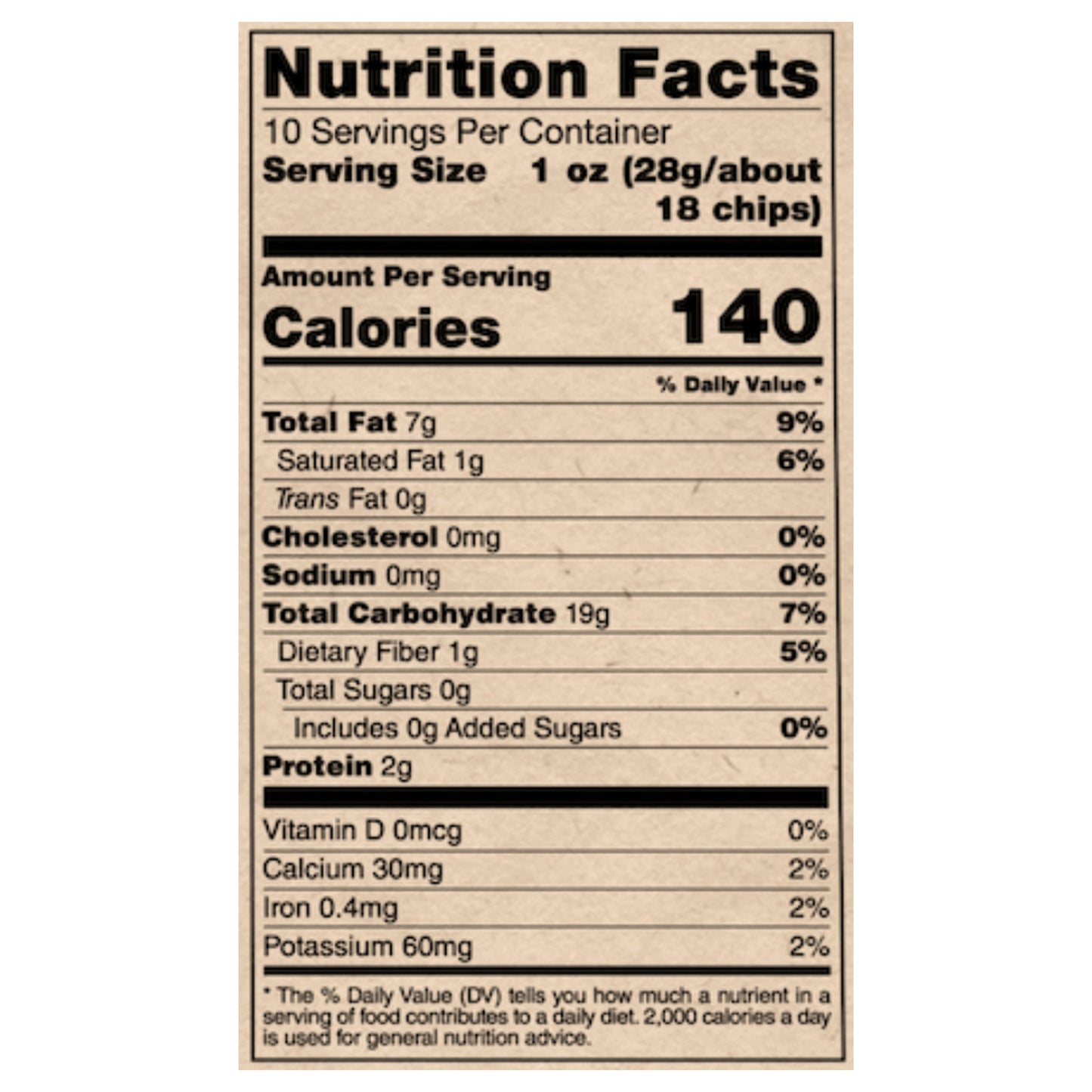 Xochitl No Salt Tortilla Chips 10 oz Made with Avocado Oil