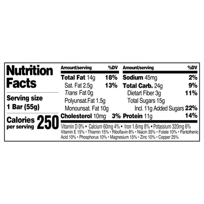 Perfect Bar Choco Crisp Gluten-Free Dark Chocolate Nut Butter Protein Bar, Kosher, 1.94 oz