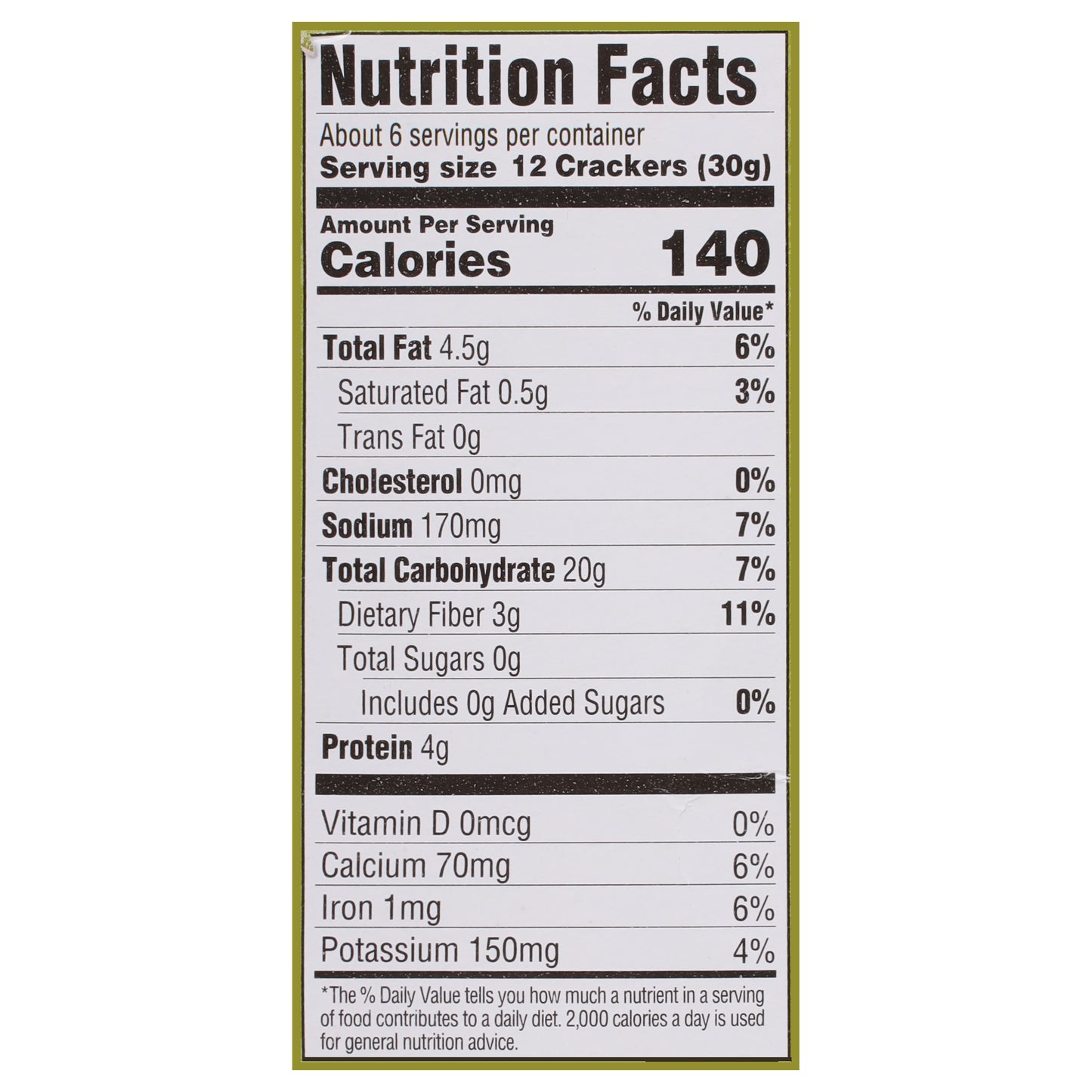 Mary's Gone Crackers Original Organic Herb Crackers 6.5 oz