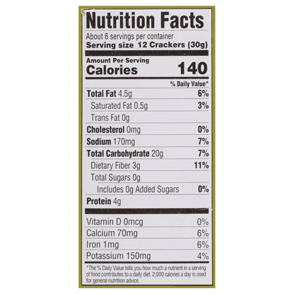 Mary's Gone Crackers Original Organic Herb Crackers 6.5 oz