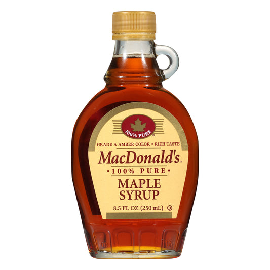 MacDonald's™ 100% Pure Maple Syrup 8.5 fl. oz. Glass Bottle
