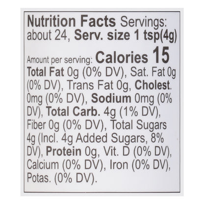 India Tree Bright White Sparkling Sugar 3.5 oz