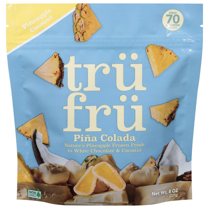 Tru Fru Pina Colada Pineapple Coconut Nature's Pineapple 8 oz