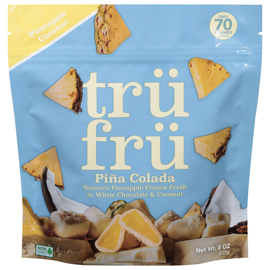 Tru Fru Pina Colada Pineapple Coconut Nature's Pineapple 8 oz