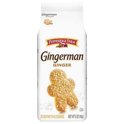 Pepperidge Farm Gingerman Distinctive Ginger Cookies 21 ea