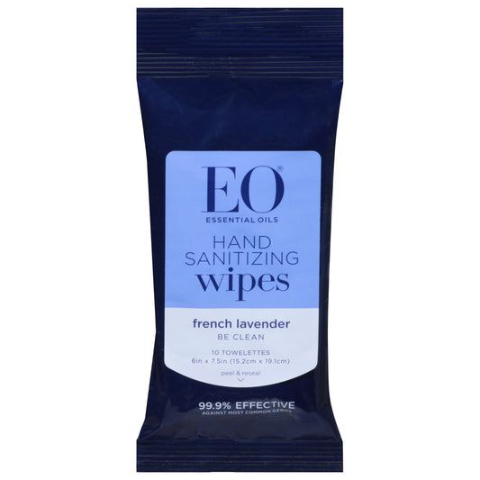 EO French Lavender Wipes 10 ea