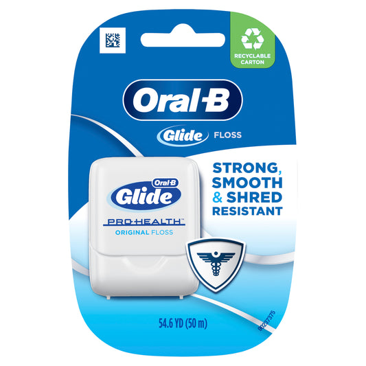 Oral-B Glide Pro-Health Original Dental Floss, Smooth, Strong, Shred Resistant 50m