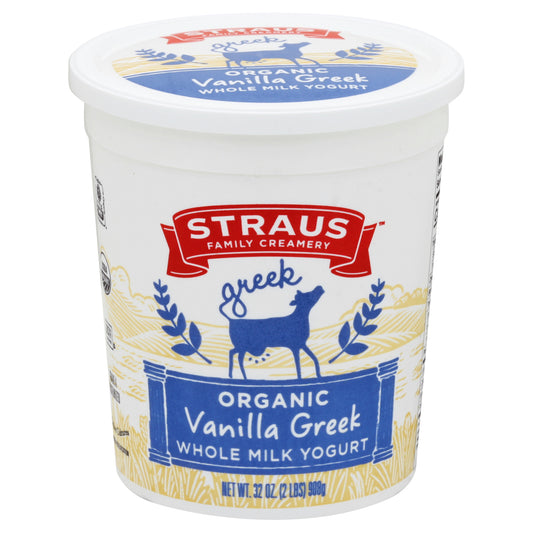 Straus Yogurt 32 oz