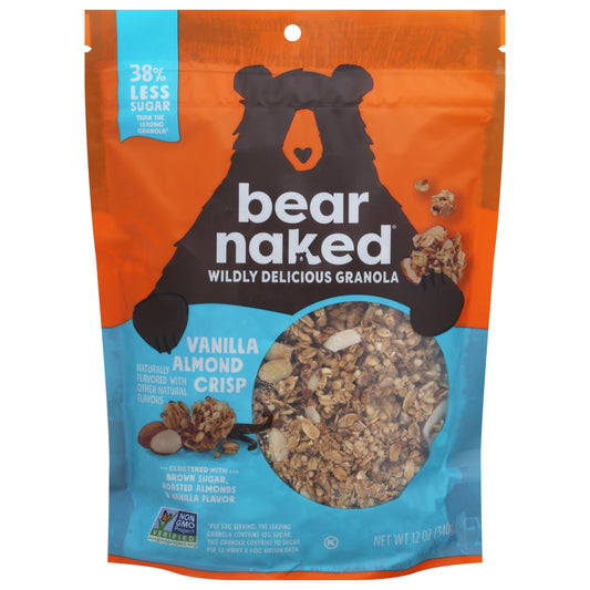 Bear Naked Vanilla Almond Crisp Granola 12 oz