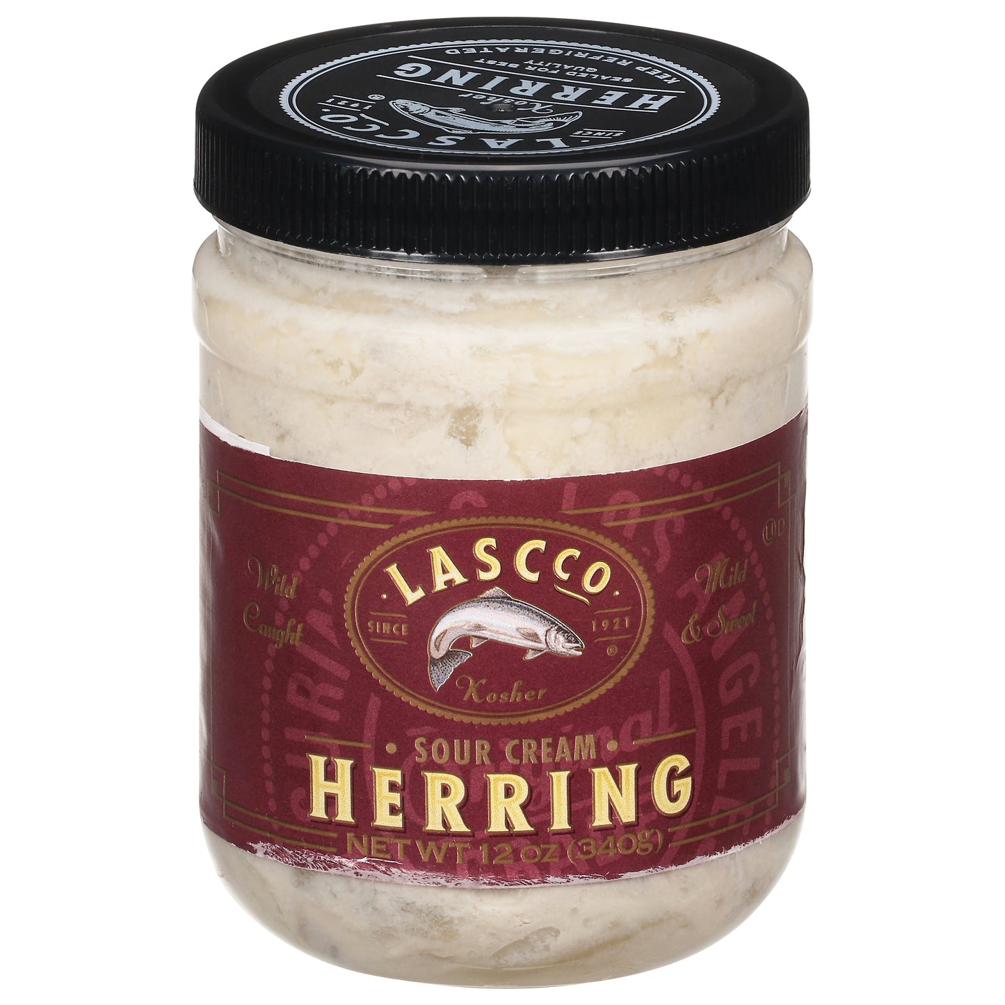 LASCco Sour Cream Herring 12 oz