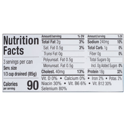 Bumble Bee Albacore Chunk White Tuna in Water 12 oz