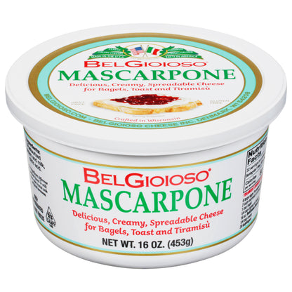 BelGioioso Mascarpone Spreadable Cheese 16 oz