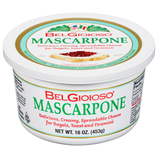 BelGioioso Mascarpone Spreadable Cheese 16 oz