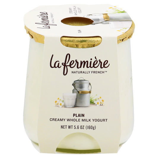 La Fermiere Creamy Whole Plain Yogurt 5.6 oz