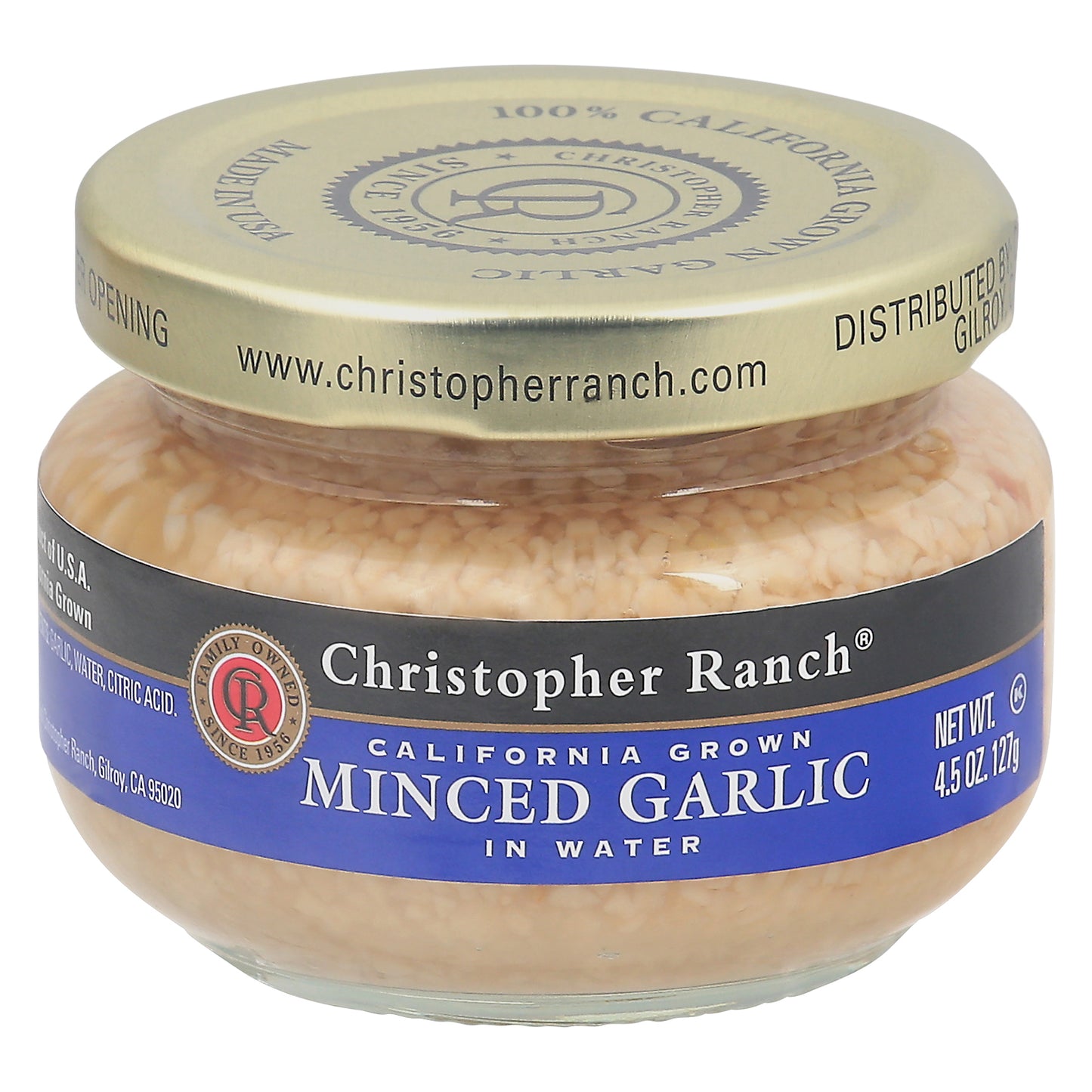 Christopher Ranch Minced Garlic in Water 4.5 oz