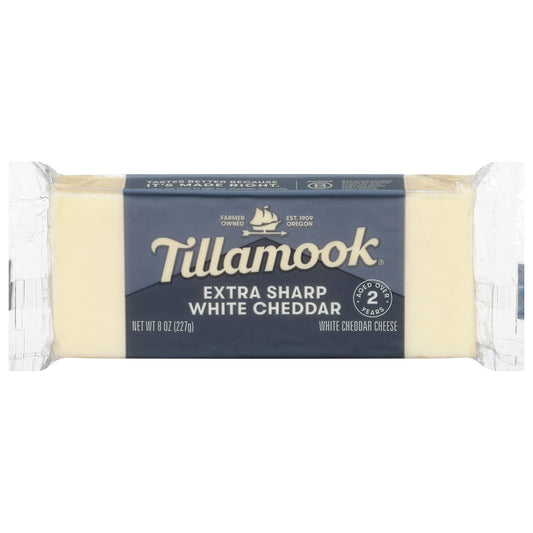 Tillamook White Cheddar Extra Sharp Cheese 8 oz