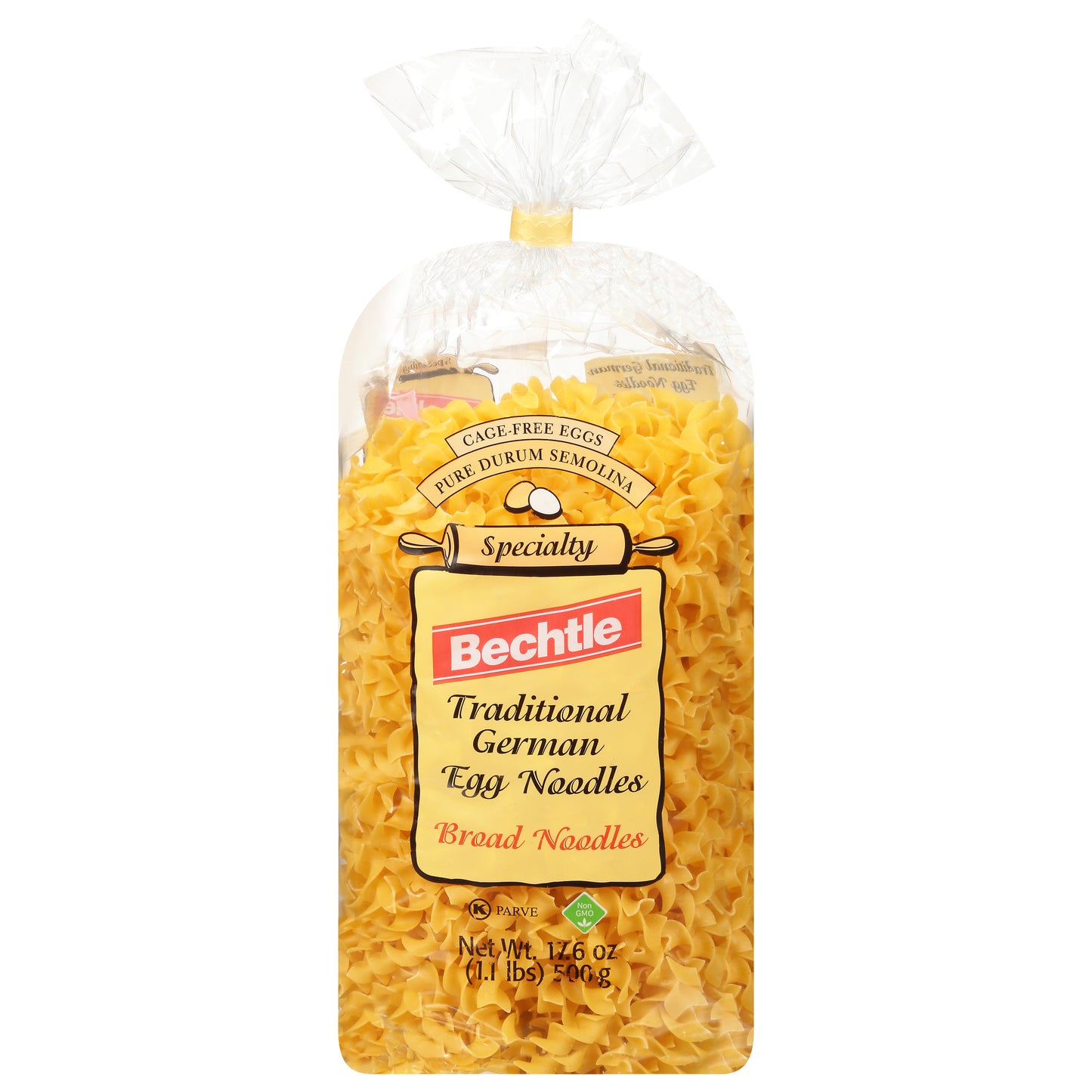 Bechtle Traditional German Broad Egg Noodles 17.6 oz Bag