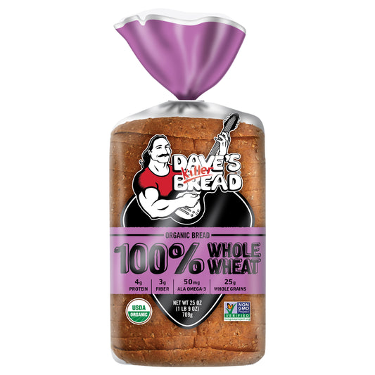 Dave's Killer Bread Organic 100% Whole Wheat Bread 25 oz