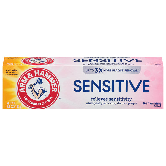 Arm & Hammer Sensitive Refreshing Mint Toothpaste 4.5 oz