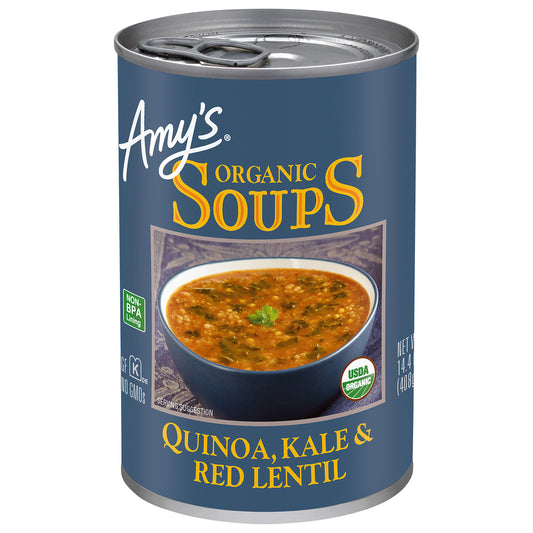 Quinoa Kale & Red Lentil Soup