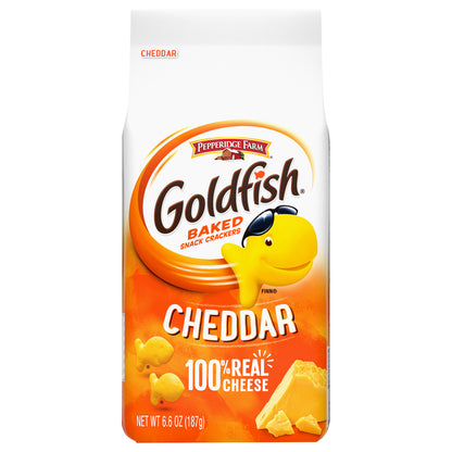 Goldfish Cheddar Baked Snack Crackers 6.6 oz