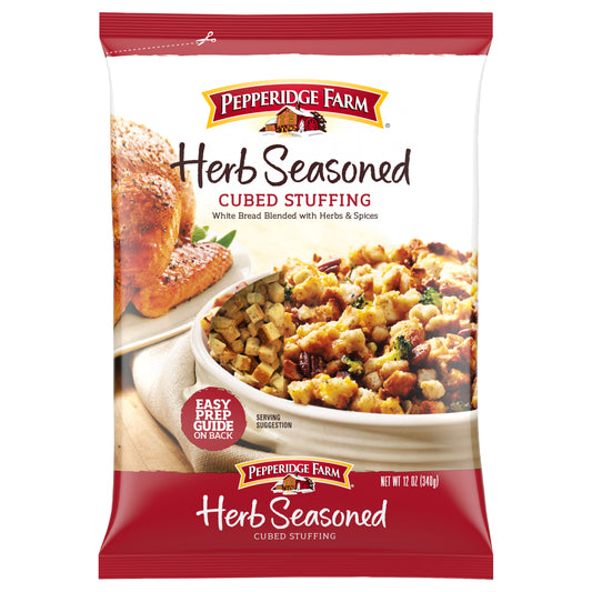 Pepperidge Farm Herb Seasoned Cubed Stuffing 12 oz