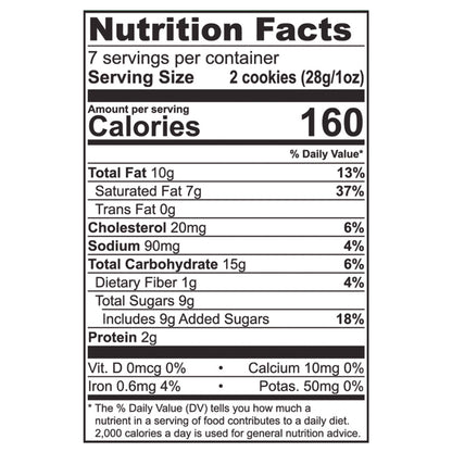 Tate's Bake Shop Coconut Crisp Cookies, 7 oz