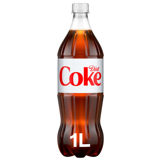 Diet Coke Soda Soft Drink, 1 Liter