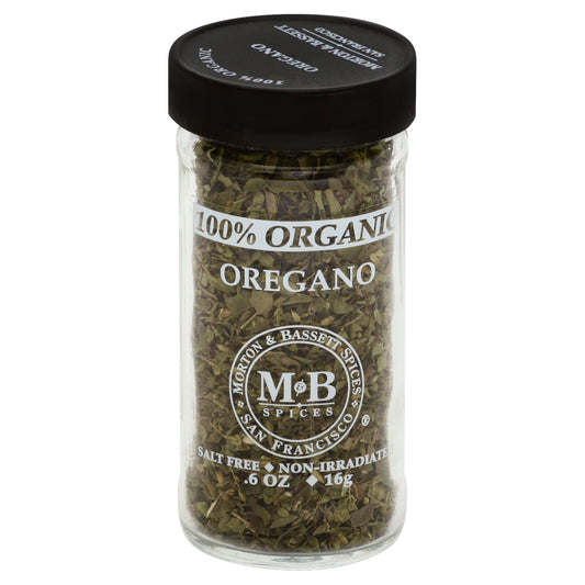 Morton & Bassett Oregano 0.6 oz - Organic