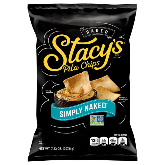 Stacy's Baked Pita Chips Simply Naked 7 1/3 Oz