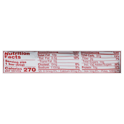GoMacro Salted Caramel + Chocolate Chips MacroBar 2.3 oz