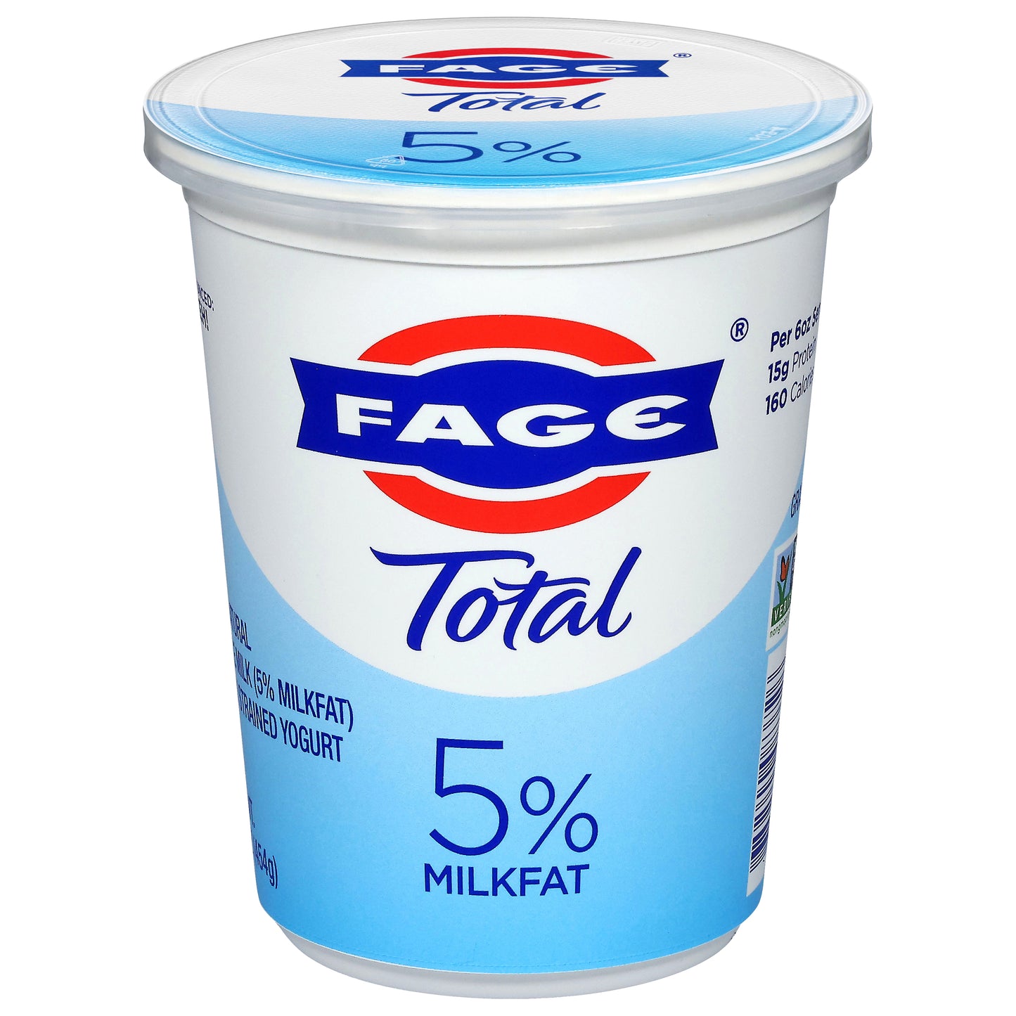 FAGE Total 5% Plain 16 oz.