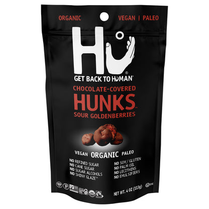 Hu Chocolate-Covered Sour Goldenberries Hunks 4 oz