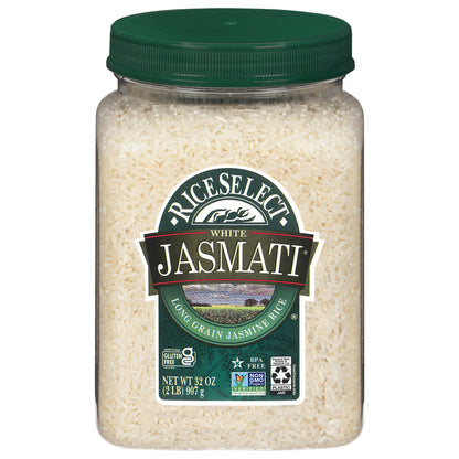 RiceSelect Jasmati White Jasmine Rice, Gluten-Free, 32 oz