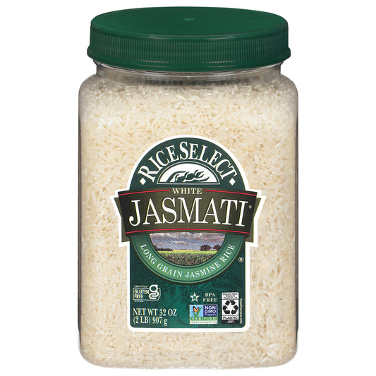 RiceSelect Jasmati White Jasmine Rice, Gluten-Free, 32 oz