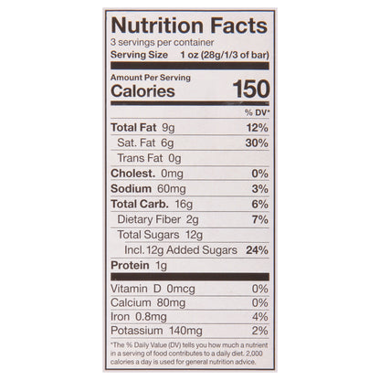 Endangered Species 60% Cocoa Caramel & Sea Salt Dark Chocolate 3 oz
