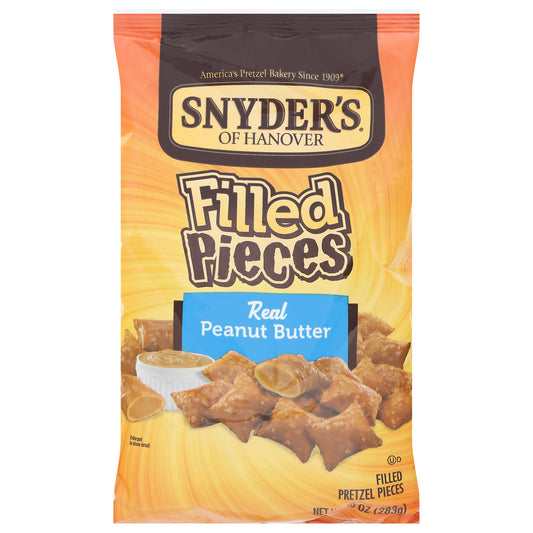 Snyder's of Hanover Filled Real Peanut Butter Pretzel Pieces 10 oz