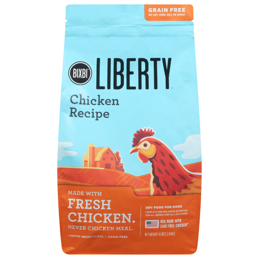 Liberty Grain Free Chicken Recipe Dog Food  4 lb