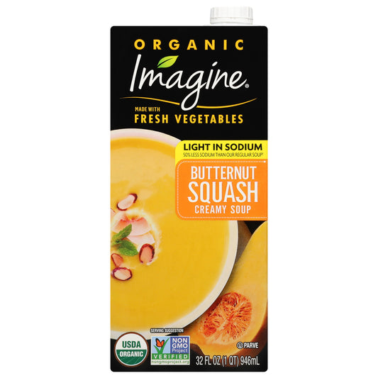 Imagine Light in Sodium Organic Creamy Butternut Squash Soup 32 fl oz