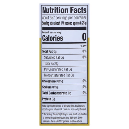 Spectrum Culinary Canola Oil Non-Stick Cooking Spray 6 oz
