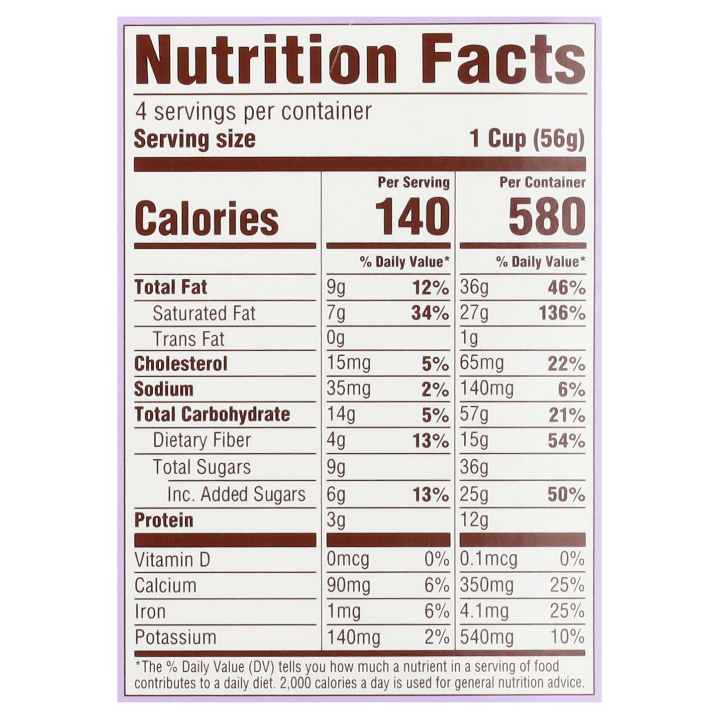 Alec's Culture Cup Dark Chocolate Honeycomb Crunch Probiotic Ice Cream 4 - 3.5 fl oz Cups