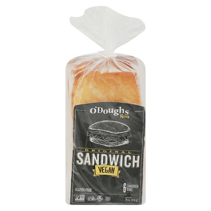 O'Doughs Thins Vegan Original Sandwich Buns 6 ea